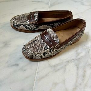 Weejuns Snakeskin Loafers